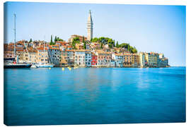 Lærredsbillede Long exposure of Rovinj