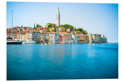 Quadro em PVC Long exposure of Rovinj