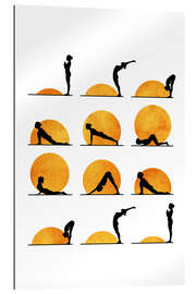 Galleriprint Yoga Sun