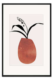 Gerahmter Kunstdruck Winter Flowers