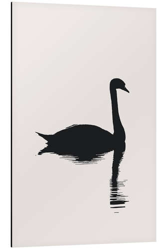 Tableau en aluminium The Swan 2