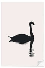 Selvklebende plakat The Swan 2