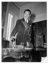 Wandsticker Salvador Dali in Venedig, 1948