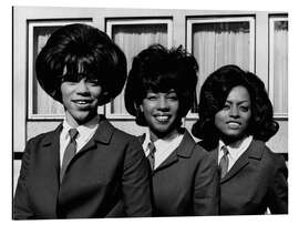 Cuadro de aluminio The Supremes - London, 1964