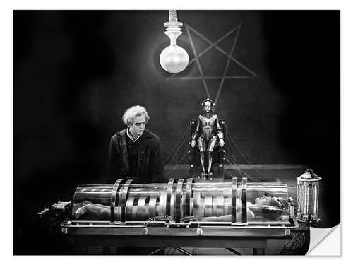 Vinilo para la pared Professor Rotwang - Metropolis 1927 I