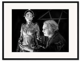 Gerahmter Kunstdruck Professor Rotwang - Metropolis 1927 II