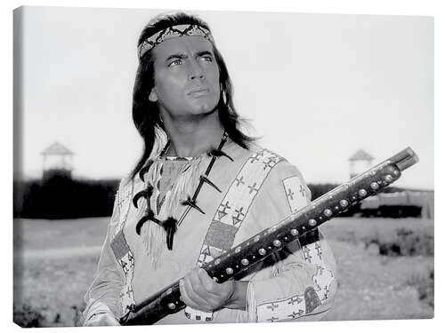 Lærredsbillede Winnetou (Pierre Brice), 'Old Shatterhand', 1964