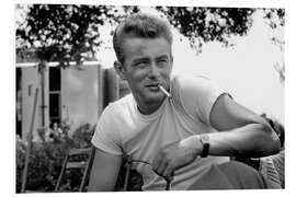 Foam board print James Dean, Rebel Without a Cause, 1955