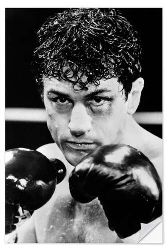 Selvklæbende plakat Robert De Niro, Raging Bull, 1980