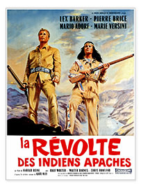 Tableau  La révolte des indiens apaches, 1963