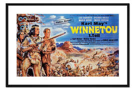 Gerahmter Kunstdruck Winnetou - 1. Teil, 1963