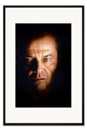Gerahmter Kunstdruck Jack Nicholson, Wolf - Das Tier im Manne, 1994
