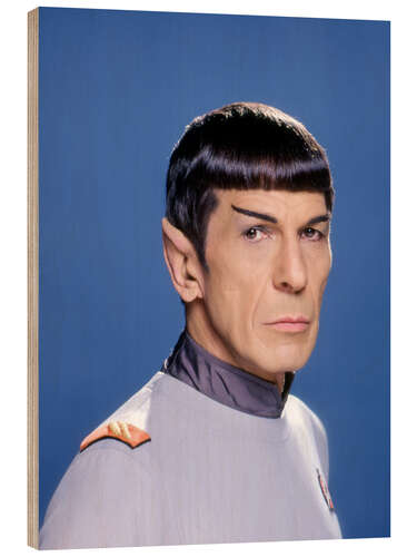 Wood print Mr. Spock, Star Trek: The Motion Picture, 1979