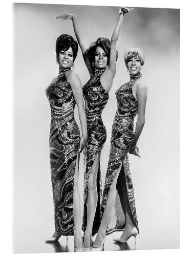 Acrylic print The Supremes