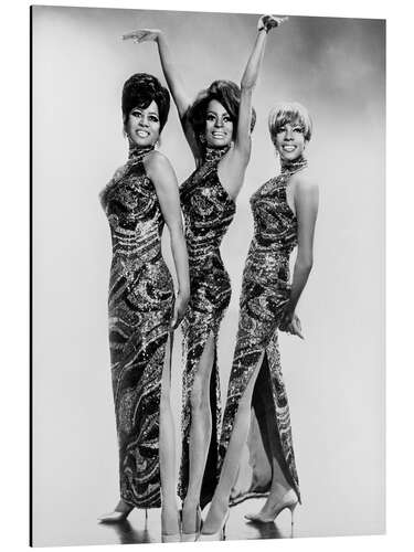 Aluminiumsbilde The Supremes