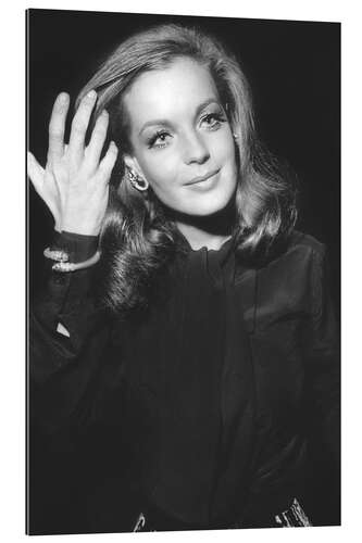 Gallery print Romy Schneider, at Premiere of "The Assassination of Trotsky", 1970