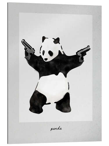 Gallery print Banksy - Angry Panda