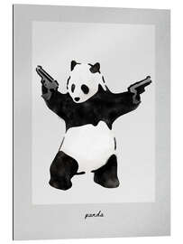 Galleritryck Banksy - Angry Panda