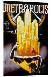 Acrylic print Movie Poster "Metropolis", 1927