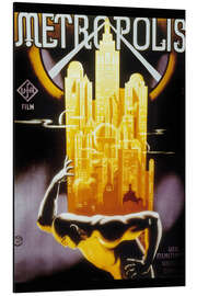 Magnettafel Filmplakat "Metropolis", 1927