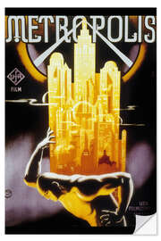 Autocolante decorativo Movie Poster "Metropolis", 1927