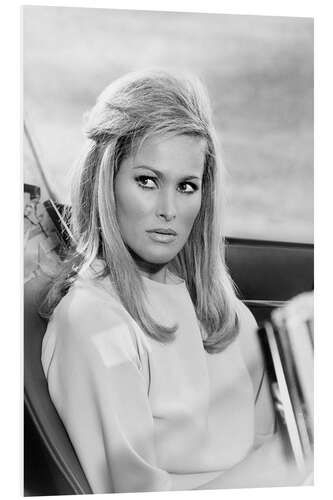 Foam board print Ursula Andress, The 10th victim, 1965