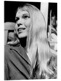 Akryylilasitaulu Mia Farrow, 1964