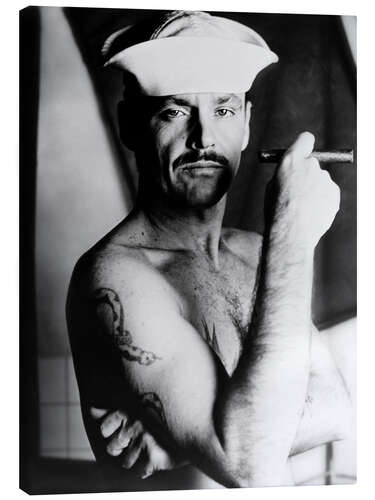 Quadro em tela Jack Nicholson, The Last Detail, 1973