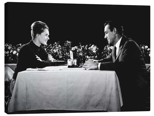 Stampa su tela Sean Connery and Tippi Hedren, Marnie, 1964