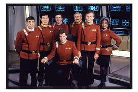 Gerahmter Kunstdruck Team, Star Trek V: Star Trek V: Am Rande des Universums, 1989