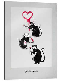 Gallery print Banksy - Rats