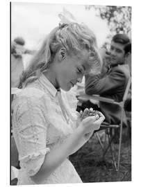 Aluminiumsbilde Romy Schneider, Christine, 1958