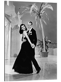 Aluminium print Rita Hayworth And Fred Astaire, You Were Never Lovelier, 1942