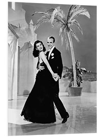 Foam board print Rita Hayworth And Fred Astaire, You Were Never Lovelier, 1942