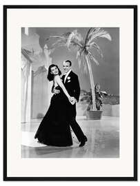Gerahmter Kunstdruck Rita Hayworth und Fred Astaire, Du warst nie berückender, 1942