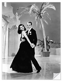 Wall sticker Rita Hayworth And Fred Astaire, You Were Never Lovelier, 1942