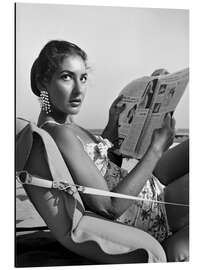 Magnettafel Maria Callas, Venedig, 1950