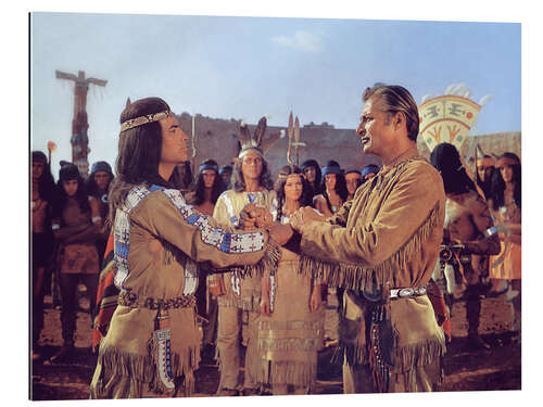 Gallery print Pierre Brice and Lex Barker, 'Winnetou Part 1', 1963