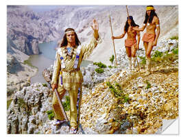 Sticker mural Pierre Brice (Winnetou), The Treasure In The Silver Lake