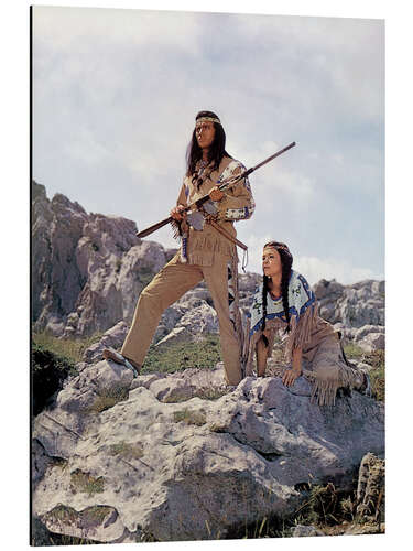 Aluminium print Winnetou Part 1