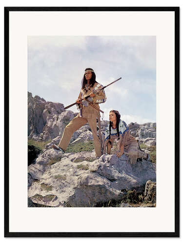 Innrammet kunsttrykk Winnetou Part 1
