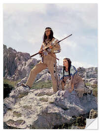 Selvklebende plakat Winnetou Part 1