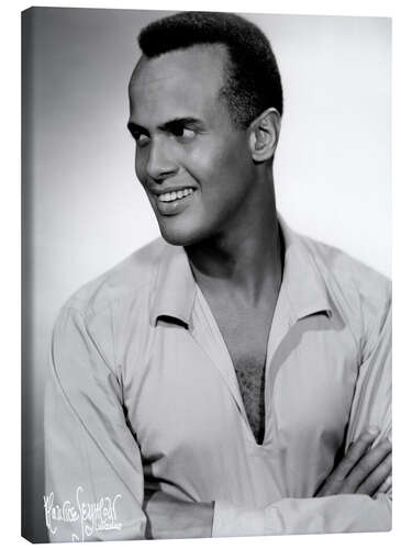 Canvas print Harry Belafonte