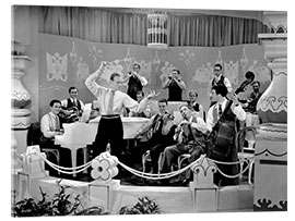 Acrylic print Fred Astaire and his Orchestra