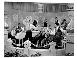 Quadro em plexi-alumínio Fred Astaire and his Orchestra