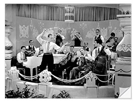 Wall sticker Fred Astaire and his Orchestra