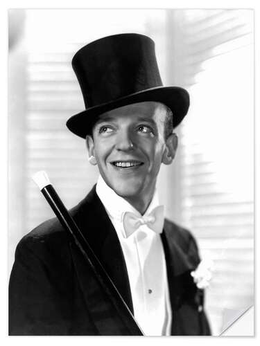 Wall sticker Fred Astaire, Top Hat, 1935