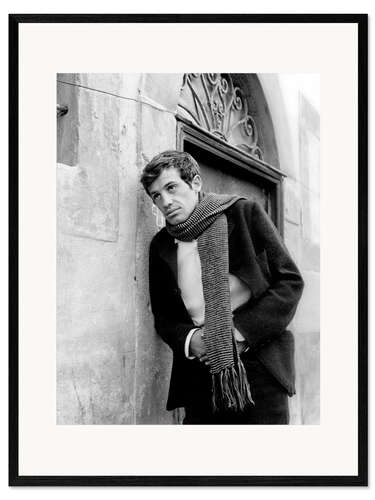 Innrammet kunsttrykk Jean-Paul Belmondo, 'The Lovemakers', 1961