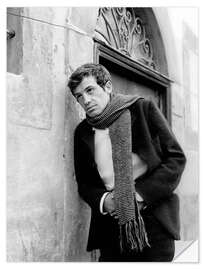 Muursticker Jean-Paul Belmondo, 'The Lovemakers', 1961