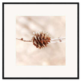 Innrammet kunsttrykk Fruit of the larch